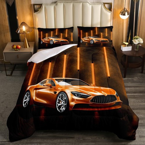 Race car bedding - race,