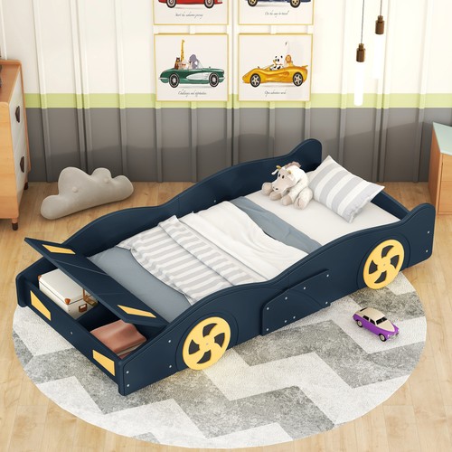 Twin size race car shaped - twin,