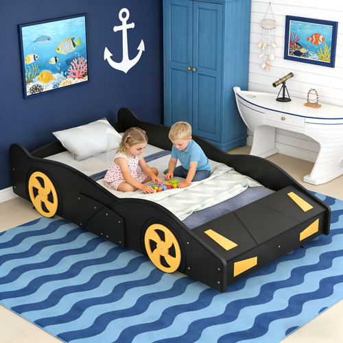 Twin race car bed wheels - car, &